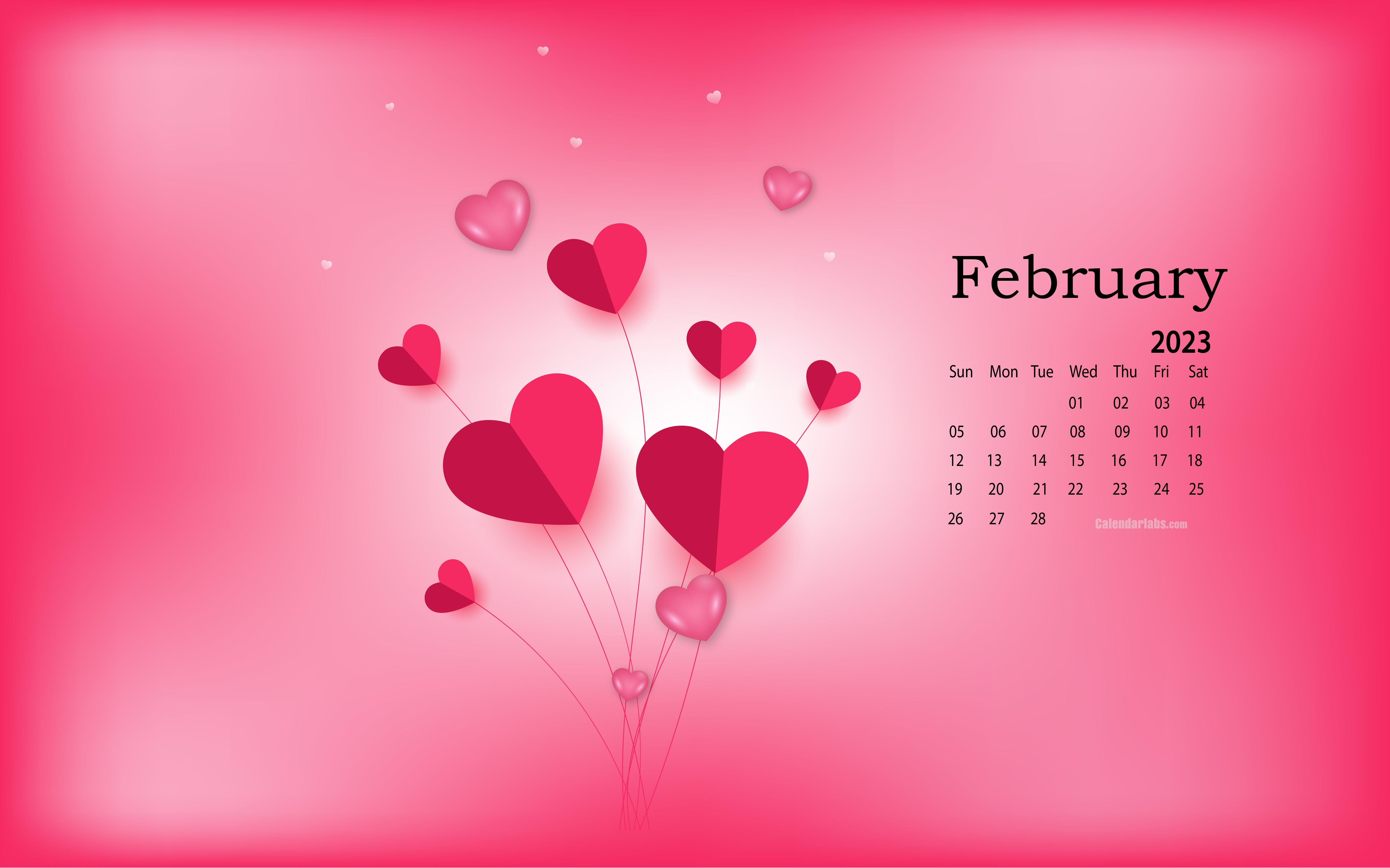 February Calendar Wallpaper  90 Best Desktop  Phone Backgrounds