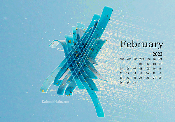 February 2023 Wallpaper Calendar Blue Theme.png