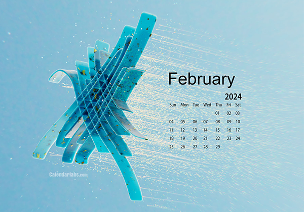 February 2024 Wallpaper Calendar Blue Theme.png