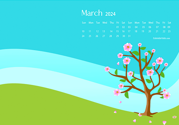 March 2024 Wallpaper Calendar Spring.png