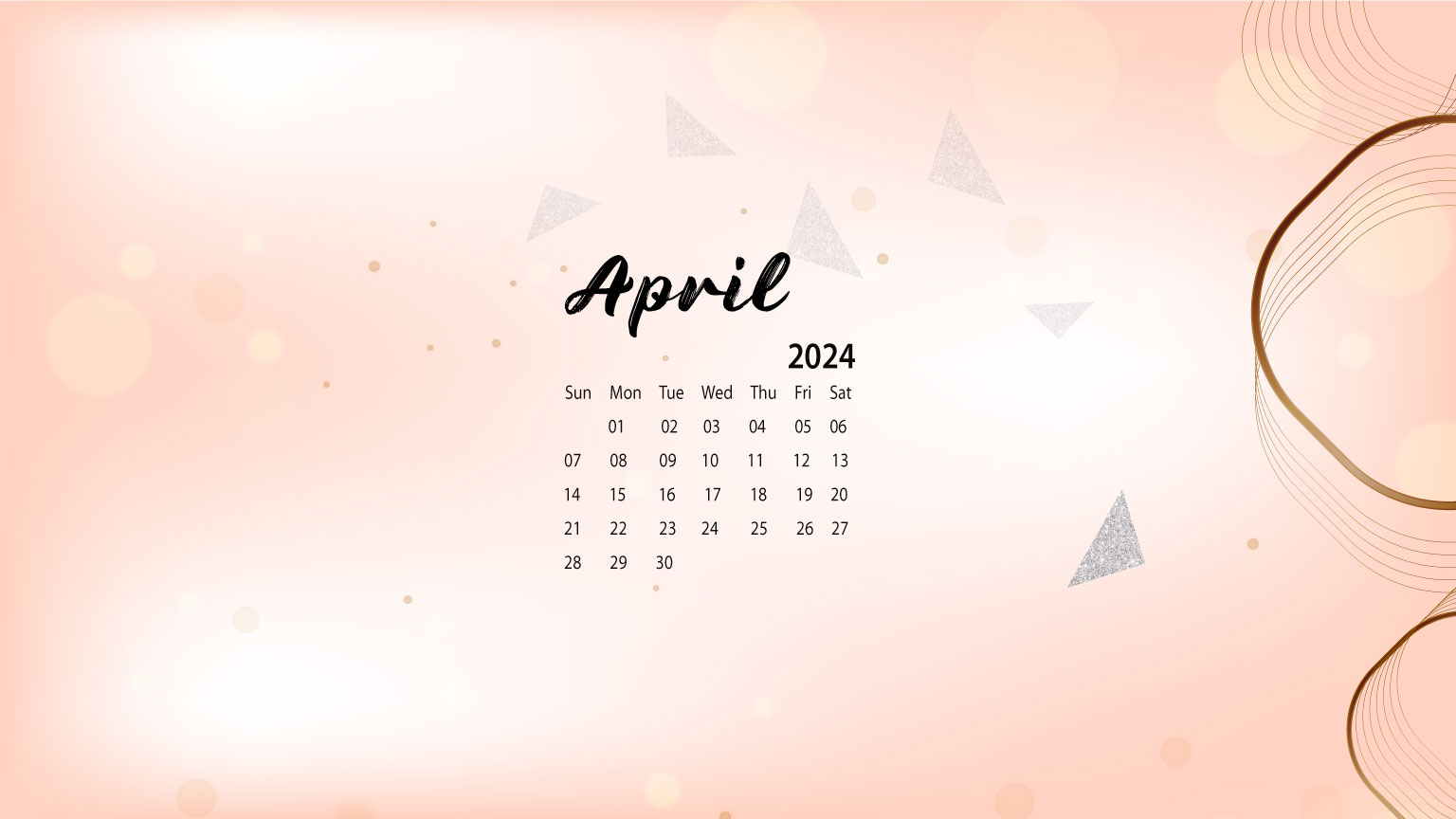 Tháng 4 là một tháng tuyệt vời để bắt đầu một thời kỳ mới. Hãy trang trí màn hình desktop của bạn với lịch desktop tháng 4 năm 2024 từ CalendarLabs. Với thiết kế đẹp mắt và dễ sử dụng, sản phẩm này sẽ là người bạn đồng hành tuyệt vời để bạn bắt đầu mọi dự án mới.