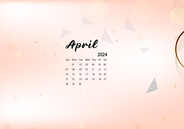 April 2024 Wallpaper Calendar Cute Glitter.png