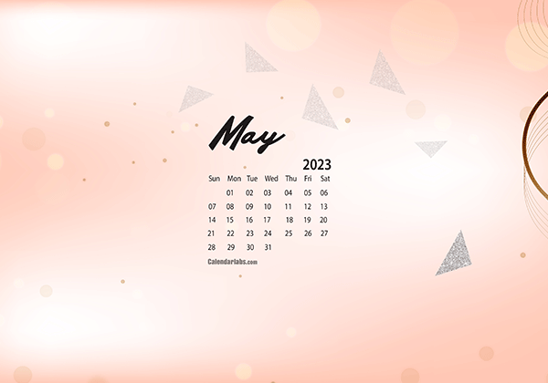 May 2023 Wallpaper Calendar Cute Glitter.png