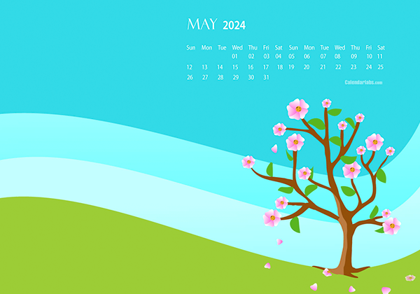 May 2024 Wallpaper Calendar Spring.png