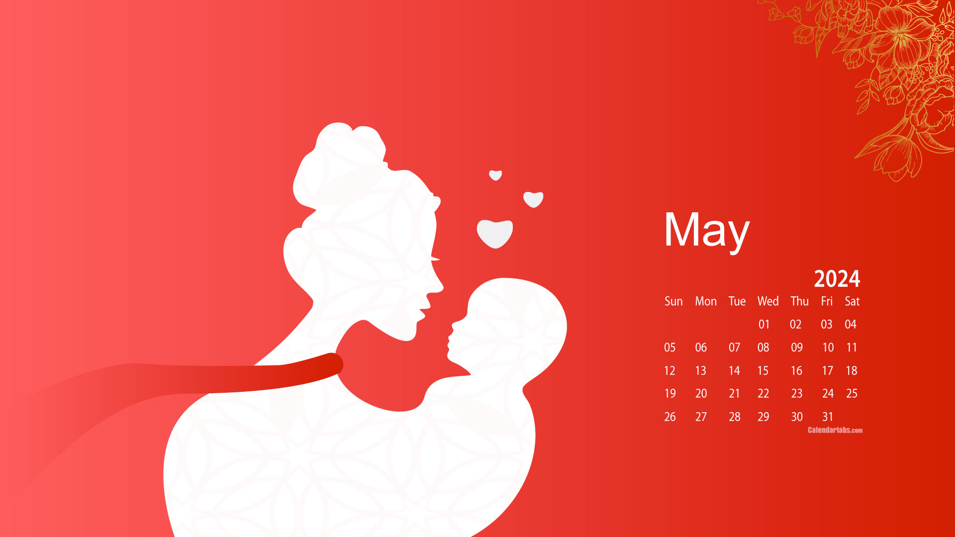 May 2024 Desktop Wallpaper Calendar CalendarLabs