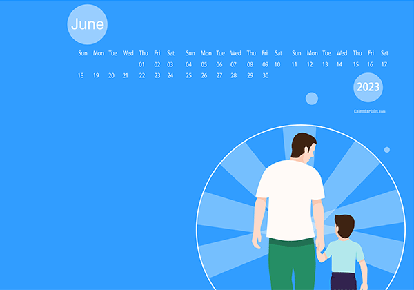 June 2023 Wallpaper Calendar Fathers Day.png