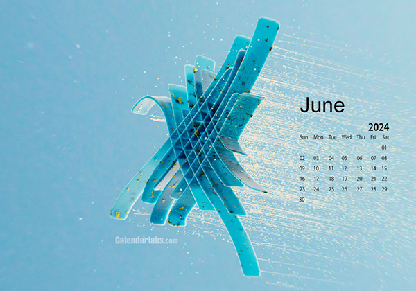 June 2024 Wallpaper Calendar Blue Theme.png