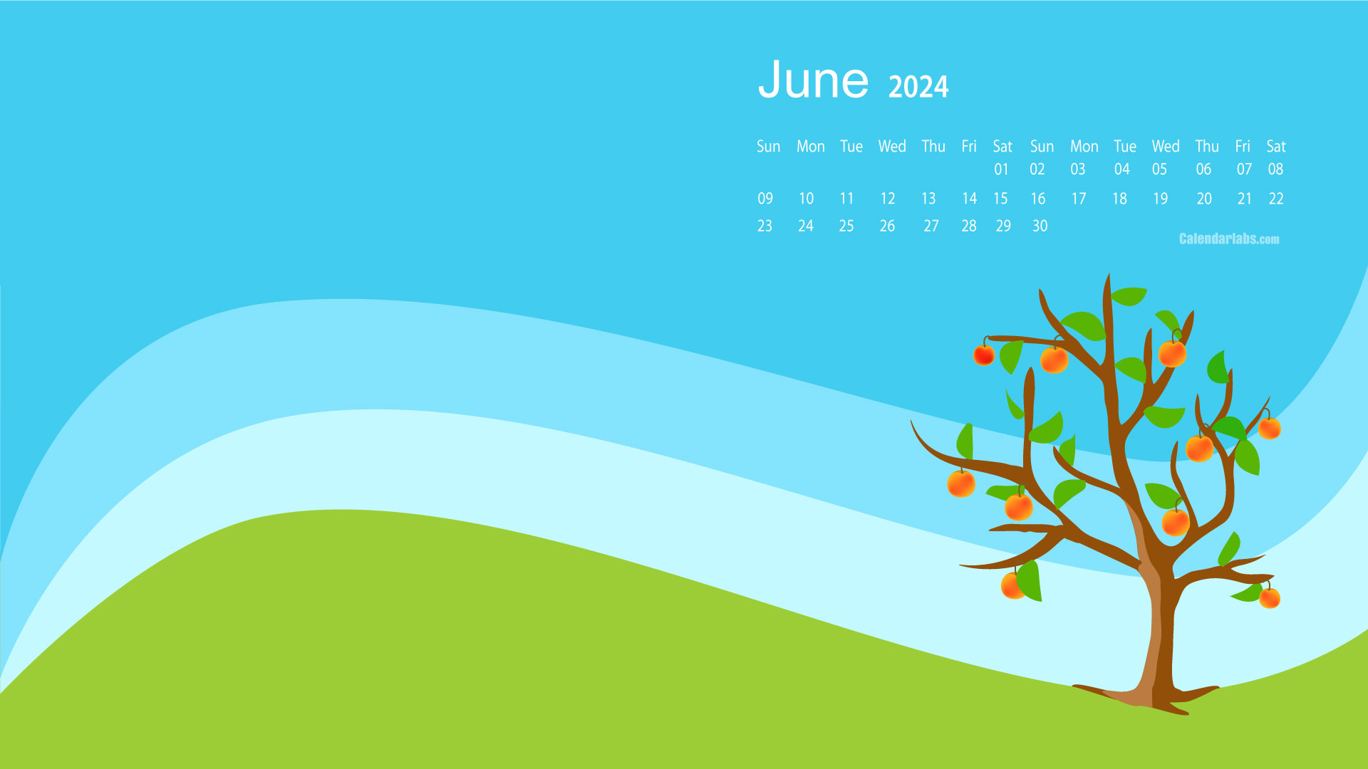 June 2024 Desktop Wallpaper Calendar CalendarLabs