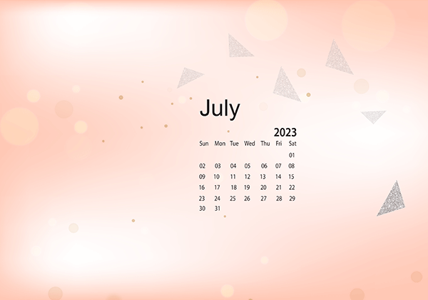 Free July 2019 wallpaper calendar  Flipsnack Blog