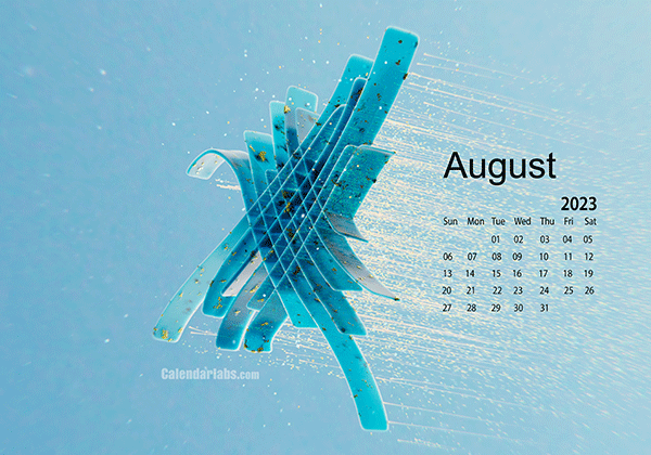 August 2023 Wallpaper Calendar Blue Theme.png