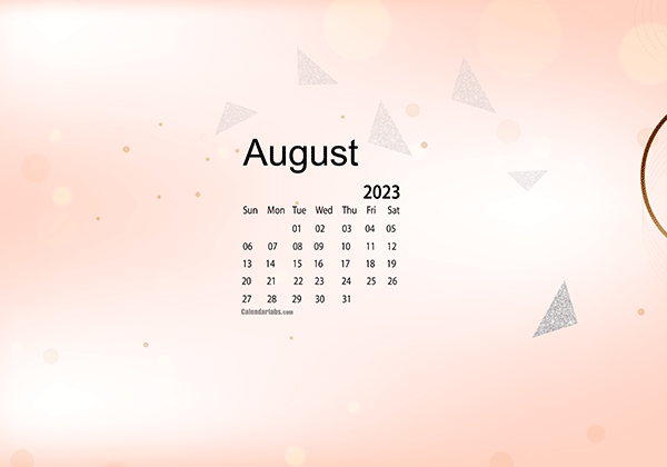 August 2023 Wallpaper Calendar Cute Glitter.png