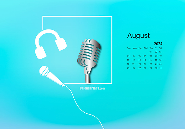 August 2024 Wallpaper Calendar Music.png