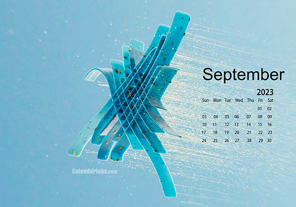 September 2023 Wallpaper Calendar Blue Theme.png