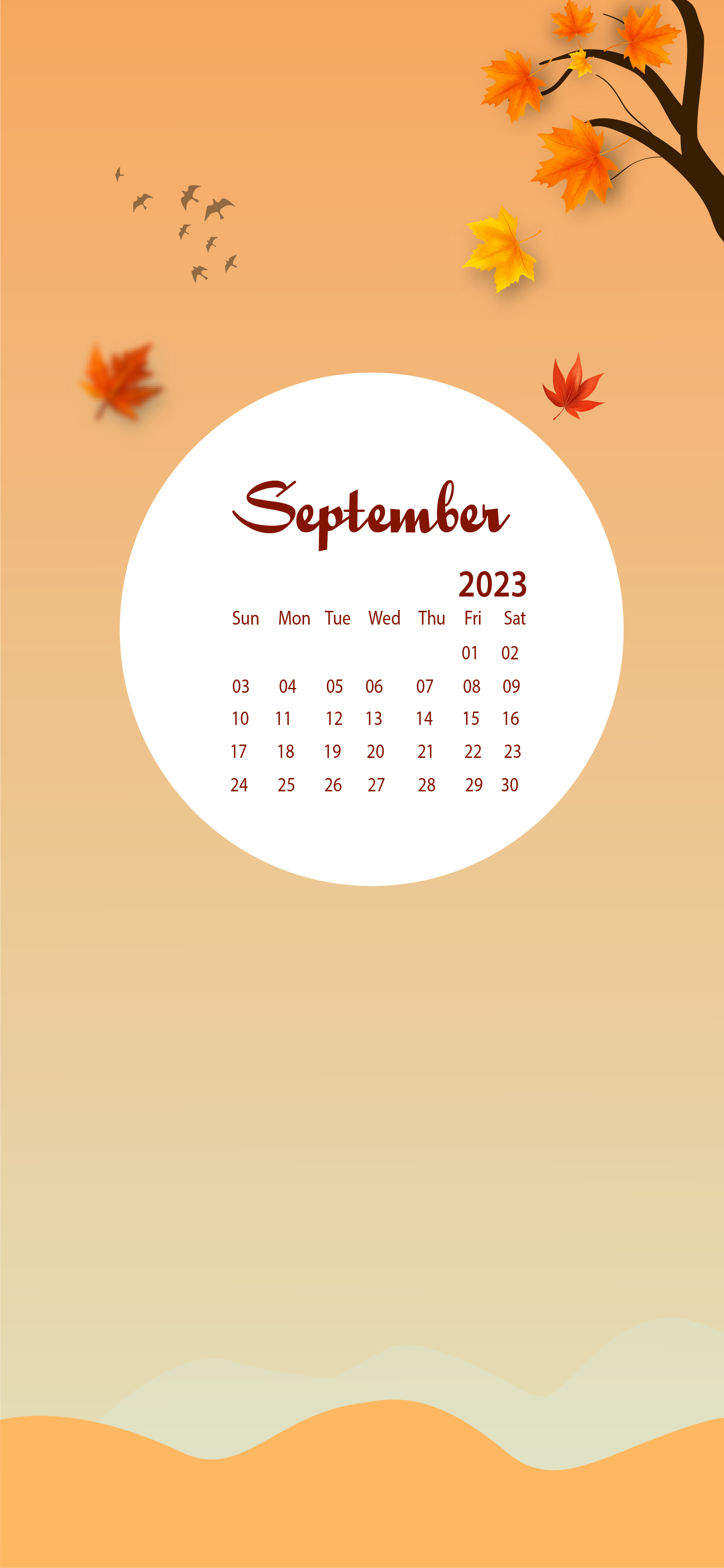 September 2023 Desktop Wallpaper Calendar CalendarLabs