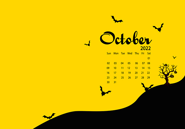 October Calendar Wallpaper  56 Best Desktop  Phone Backgrounds