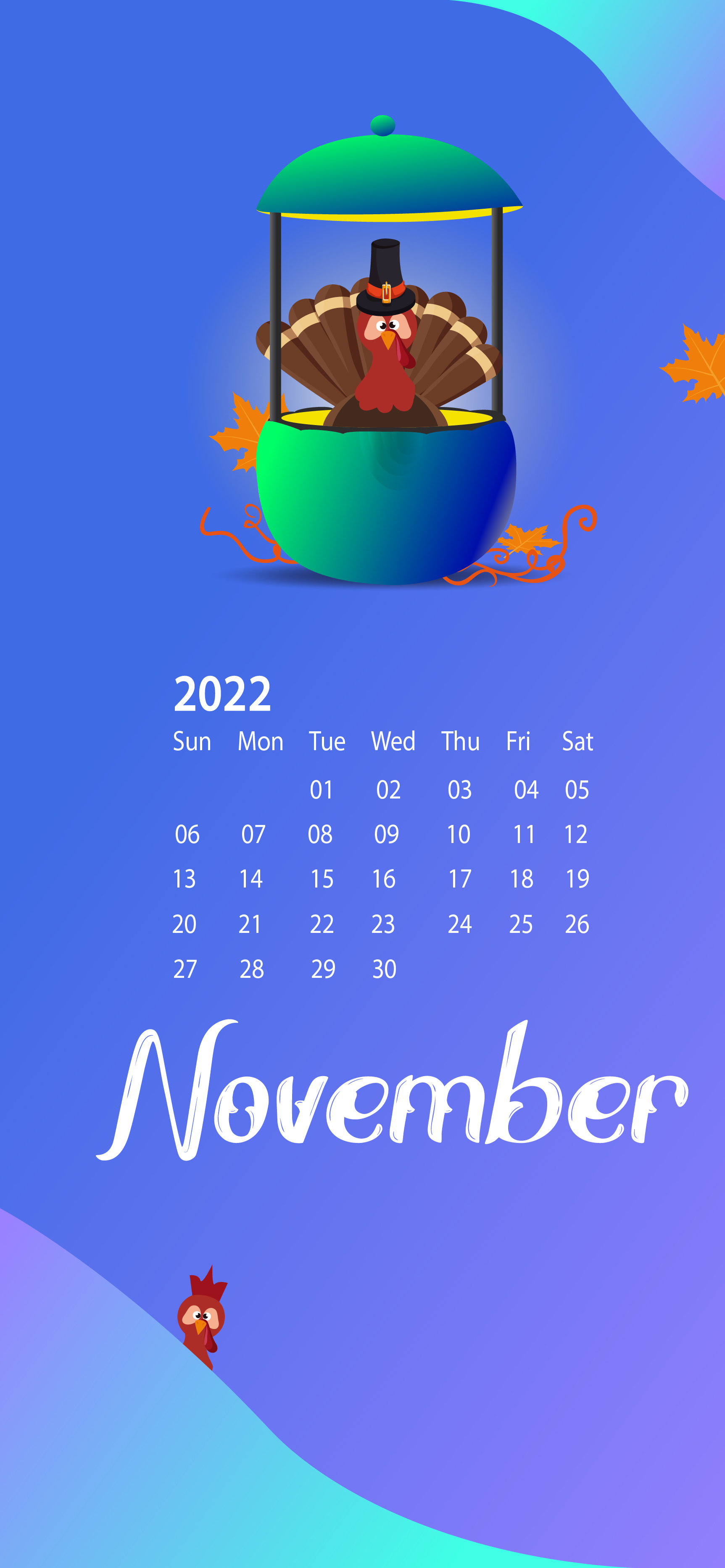 November 2022 Desktop Calendar Wallpapers  TrumpWallpapers