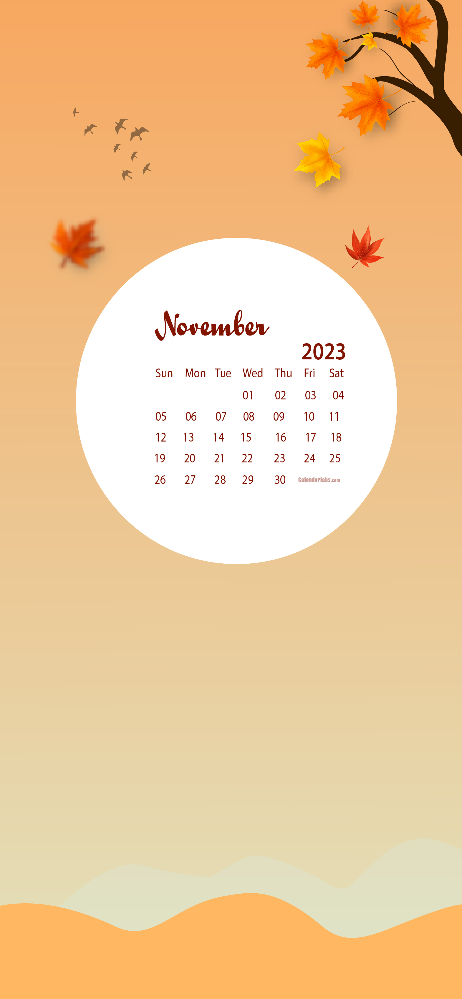 November 2022 Calendar Phone Wallpapers HD  PixelsTalkNet