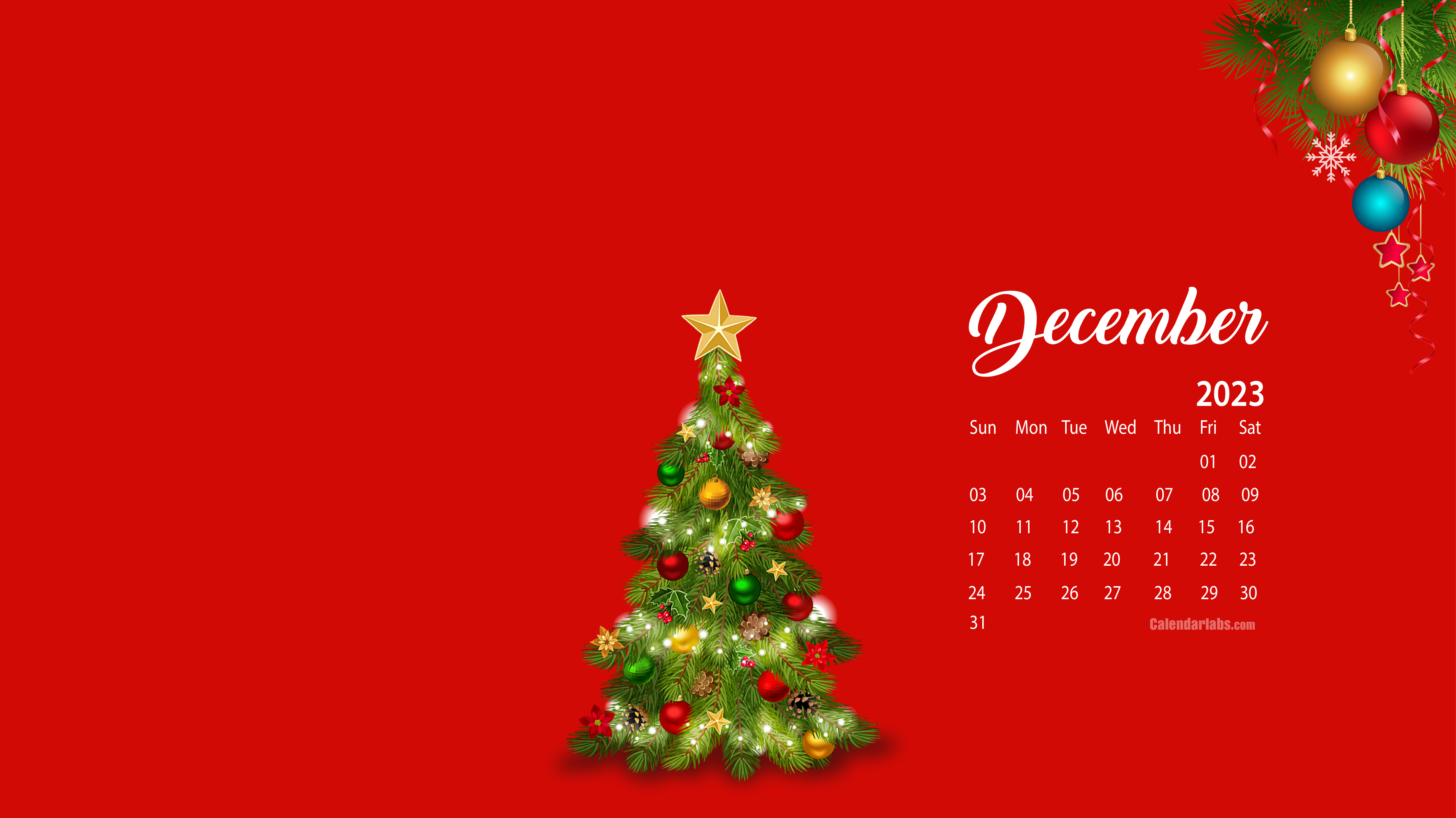 December 2022 Desktop Wallpaper Calendar  CalendarLabs