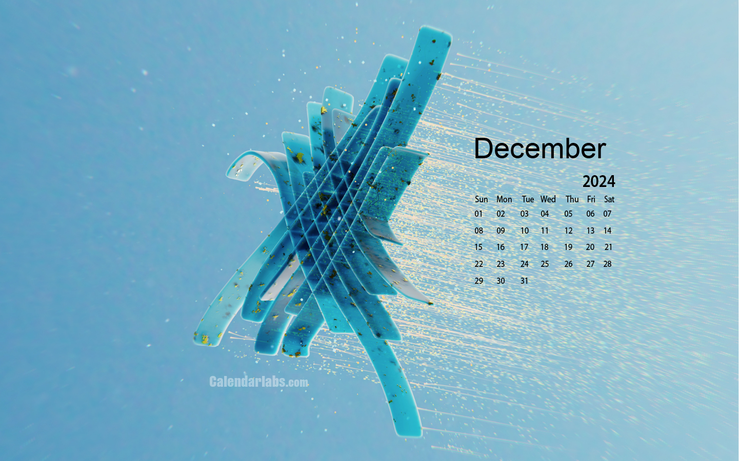 December 2024 Desktop Wallpaper Calendar CalendarLabs